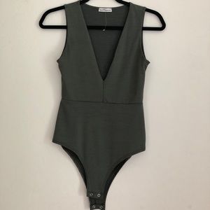 Deep V Bodysuit